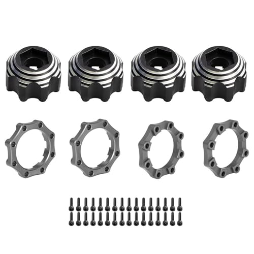 THINCAN 8x32 PLPROLIN 17mm Autospielzeug Hexagon Adapter Verlängerter Rad Metallantriebs Hub Adapter Anti Rust Upgrade Kits Accessoire THINCAN 8x32 PLPROLIN 17mm Autospielzeug Hexagon Adapter Verlängerter Rad Metallantriebs Hub Adapter Anti Rust Upgrade Kits Accessoire von THINCAN