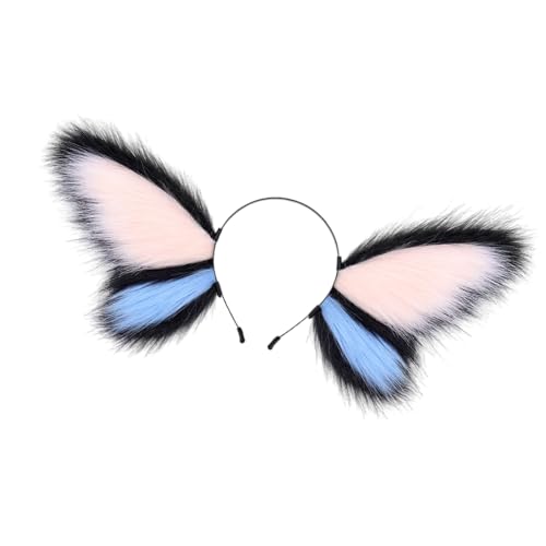 THINCAN Animal Cosplay Kostüm Schmetterling Stirnband Tierohren Haarband Stirnbänder Cosplay Halloween Party Kostüme Accessoires THINCAN Animal Cosplay Kostüm Schmetterling Stirnband Tierohren Haarband Stirnbänder Cosplay Halloween Party Kostüme Accessoires von THINCAN