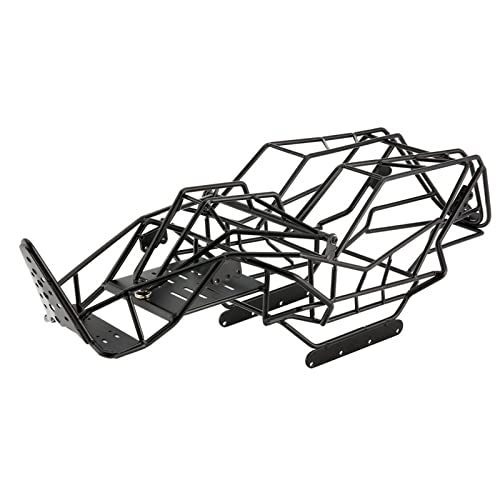 THINCAN Auto Roll Käfig Karosserieschale Deckabdeckung Metall Chassis Frame Model Fahrzeug Upgrade Teile Zubehör Für 1/10 Crawler Auto THINCAN Auto Roll Käfig Karosserieschale Deckabdeckung Metall Chassis Frame Model Fahrzeug Upgrade Teile Zubehör Für 1/10 Crawler Auto von THINCAN