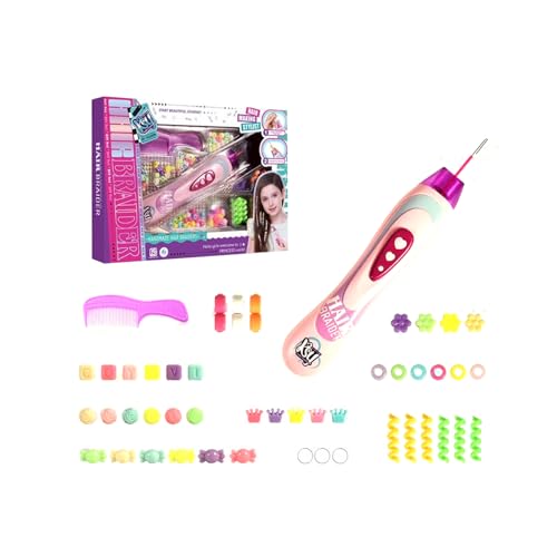 THINCAN Automatisches Haarstyling Werkzeug Für Girls Hair Braider Perlenmaschine Mit Dekoration Für Kinder Rollenspiele Frisuren THINCAN Automatisches Haarstyling Werkzeug Für Girls Hair Braider Perlenmaschine Mit Dekoration Für Kinder Rollenspiele Frisuren von THINCAN