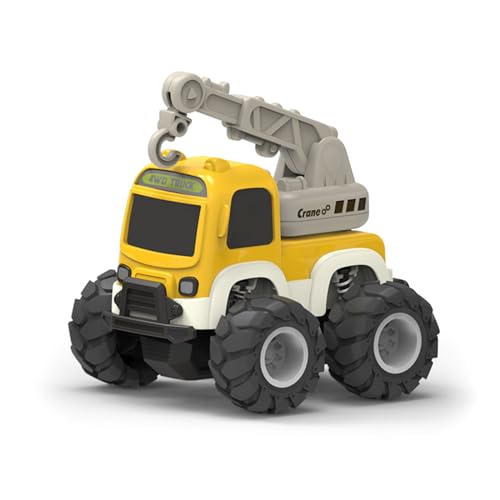 THINCAN Babyautospielzeug LKW Spielzeug Mit Flexiblen Gelenken Simulation Bagger/Wagen/Kran/für Tankwagen Kleinkind Sandbox Truck T von THINCAN