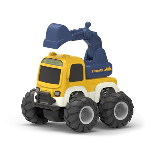 THINCAN Babyautospielzeug LKW Spielzeug Mit Flexiblen Gelenken Simulation Bagger/Wagen/Kran/für Tankwagen Kleinkind Sandbox Truck T von THINCAN