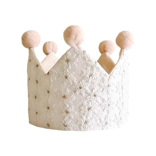THINCAN Bestickte 3D Blumenkrönte Für Mädchen 0-3 Jahre Weiche Spitzen Geburtstagshut Party Fotografie Accessoires THINCAN Bestickte 3D Blumenkrönte Für Mädchen 0-3 Jahre Weiche Spitzen Geburtstagshut Party Fotografie Accessoires von THINCAN