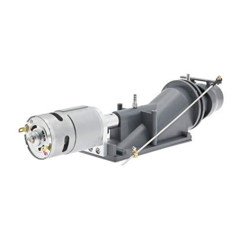 THINCAN Bootszubehör 40mm Strahlpumpe Wasser Thruster Propeller Pusher & 775 Motor Für Fernbedienungsgeschwindigkeitsboote von THINCAN