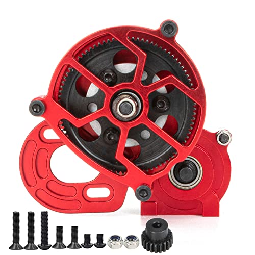 THINCAN Carbox Getriebesgetriebe Ersatzteil Kompatibel Mit SCX10 I II 1:10 Modell Crawler Car Toy von THINCAN