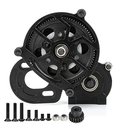 THINCAN Carbox Getriebesgetriebe Ersatzteil Kompatibel Mit SCX10 I II 1:10 Modell Crawler Car Toy THINCAN Carbox Getriebesgetriebe Ersatzteil Kompatibel Mit SCX10 I II 1:10 Modell Crawler Car Toy von THINCAN