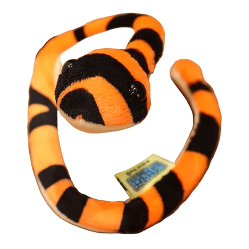 THINCAN Cartoon Ausgestopfte Tiere Spielzeug Schöne Schlangeform Cartoon Anime Figur Schlangen Maskottchen Für Chinesisches Neujahr Kinder Geschenk von THINCAN