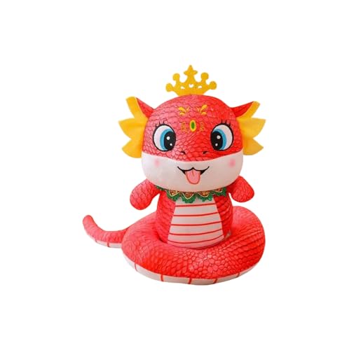 THINCAN Cartoon Ausgestopfte Tiere Spielzeug Schöne Schlangeform Cartoon Anime Figur Schlangen Maskottchen Für Chinesisches Neujahr Kinder Geschenk THINCAN Cartoon Ausgestopfte Tiere Spielzeug Schöne Schlangeform Cartoon Anime Figur Schlangen Maskottchen Für Chinesisches Neujahr Kinder Geschenk von THINCAN