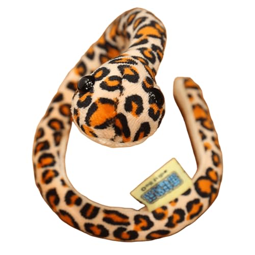 THINCAN Cartoon Ausgestopfte Tiere Spielzeug Schöne Schlangeform Cartoon Anime Figur Schlangen Maskottchen Für Chinesisches Neujahr Kinder Geschenk von THINCAN