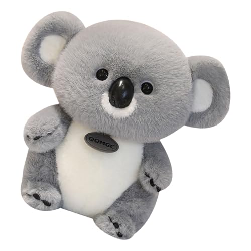 THINCAN Cartoon Koala Panda Plüsch Doll Füllung Tierweiches Spielzeug Für Heimschlafzimmer Dekore Kindergarten Geburtstagsgeschenk Ornament Safe Für Kinder von THINCAN