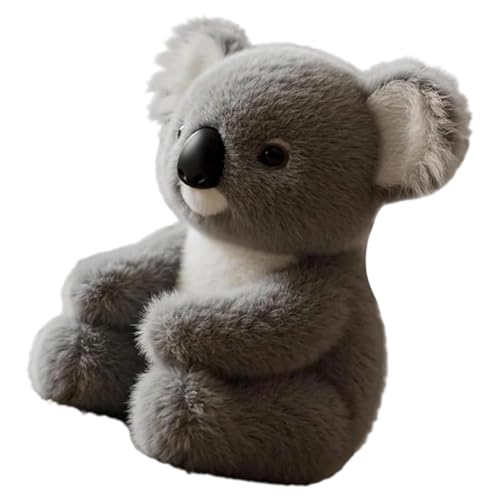 THINCAN Cartoon Koala Panda Plüsch Doll Füllung Tierweiches Spielzeug Für Heimschlafzimmer Dekore Kindergarten Geburtstagsgeschenk Ornament Safe Für Kinder von THINCAN