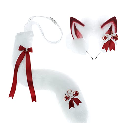 THINCAN Cartoon Ohr Ohren Haarband Kopfbedeckung Plüsch Ohr Für Katzen Cosplay Für Kopfband Haarzubehör Für Frauen Mädchen Kid Party von THINCAN