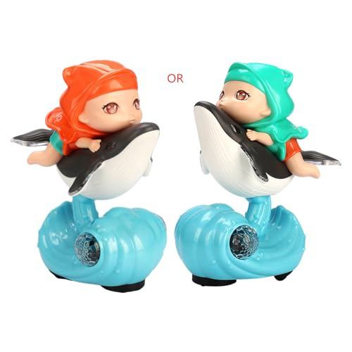 THINCAN Cartoon Walking Toy Electric Swal Whale Doll Form Spielzeug Für Jungen Und Mädchen Geschenk Mit Batteriebetriebenem Licht Und Geräusch THINCAN Cartoon Walking Toy Electric Swal Whale Doll Form Spielzeug Für Jungen Und Mädchen Geschenk Mit Batteriebetriebenem Licht Und Geräusch von THINCAN