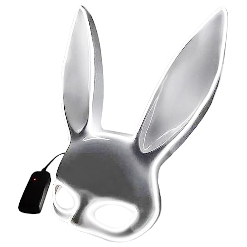 THINCAN Cosmask Wire Glühen Kaninchenohren Maske Schöne Kaninchenmaske Halloween Hasen Maske Masquerade Party Cosplay Kostümmaske THINCAN Cosmask Wire Glühen Kaninchenohren Maske Schöne Kaninchenmaske Halloween Hasen Maske Masquerade Party Cosplay Kostümmaske von THINCAN