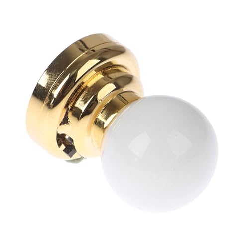 THINCAN Deckenlampe Miniaturfigur Model Realistische Kronleuchter Vintage Life Szene Puppen House Tun Spiel von THINCAN