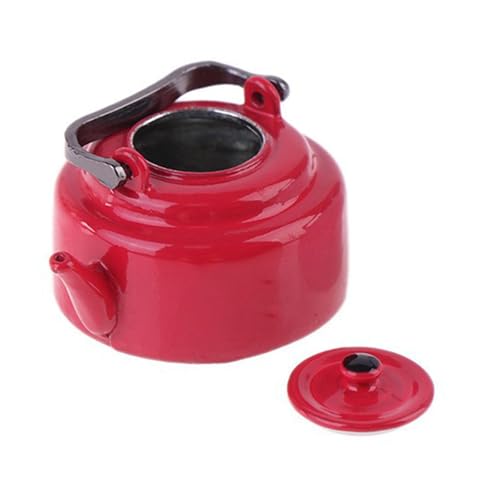 THINCAN Detaillierte Miniaturpuppenhäuser Kesselspielzeug Für Kinder Tun Um Metallkonstruktion Und Kinder Sicheres Miniatur Campingkesselspielzeug Zu Spielen von THINCAN