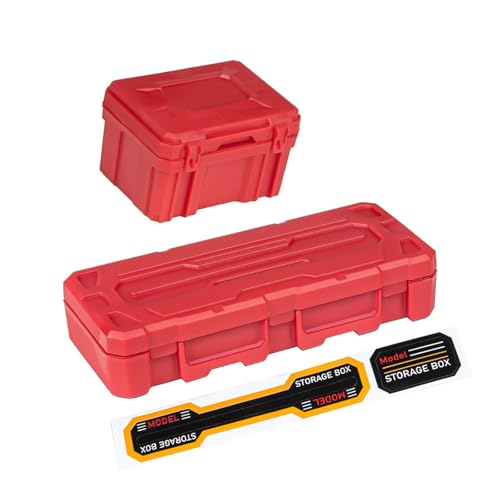 THINCAN Detaillierte Toolbox Simulation Gepäck Für Fernbedienungssteine Crawler Weather Probess Crawler Car Gepäckbox von THINCAN
