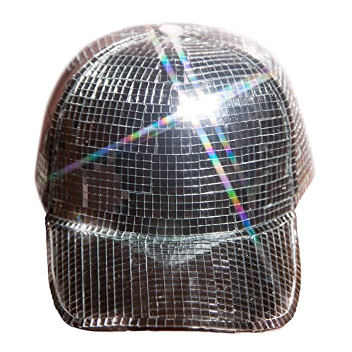 THINCAN Disco Bälle Hat Fashion Paillettenparty Für Erwachsene Glänzende Bucket Für Music Festival Bühne Dance Hats Club Kopfbedeckung THINCAN Disco Bälle Hat Fashion Paillettenparty Für Erwachsene Glänzende Bucket Für Music Festival Bühne Dance Hats Club Kopfbedeckung von THINCAN