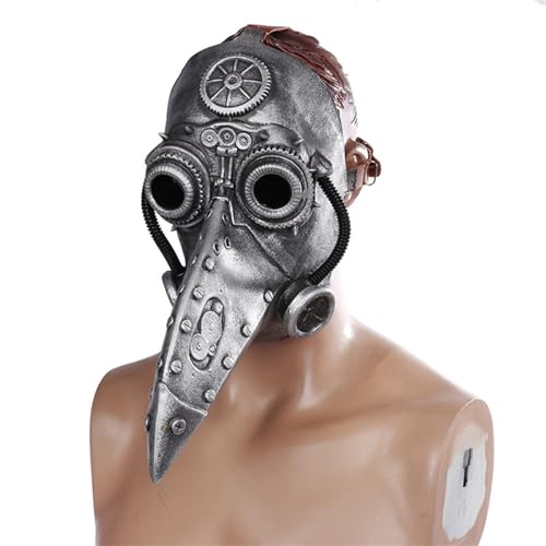 THINCAN Doctor Maskerade Maske Langes Nasenvogelschnabel Steampunk Masken Halloween Kostümrequisiten Für Maskerade Halloween Party von THINCAN