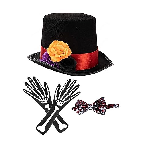 THINCAN Dress Up Kostüm Set Für Halloween Party Frauen Männer Top Cosplay Kostümfestival Party Unisex Accessoires von THINCAN
