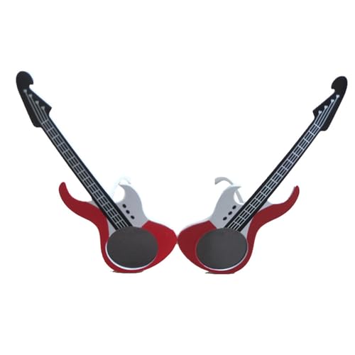 THINCAN Einzigartige Gitarren Sonnenbrille Cosplay Brille Halloweens Dekoration Brille Für Alltägliche Kleidung Oder Besonderen Anlass THINCAN Einzigartige Gitarren Sonnenbrille Cosplay Brille Halloweens Dekoration Brille Für Alltägliche Kleidung Oder Besonderen Anlass von THINCAN
