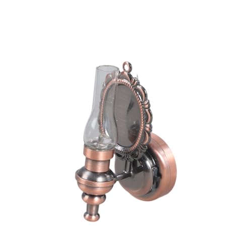 THINCAN Elegant Schwarz Transparentes Glaswandlicht Für Puppenhäuser Miniaturen Europäische Design LED LED CONNECE COLLEPER Grade DULLHOUSES LELLE von THINCAN