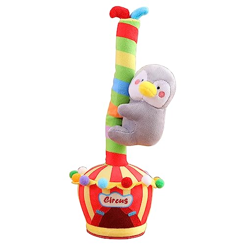 THINCAN Elektronische Plüschbaumtanzspielzeug Neuheit Gesang Stoffed Doll Mit Songs Rekord Repect Birthday Für Den Kindergarten THINCAN Elektronische Plüschbaumtanzspielzeug Neuheit Gesang Stoffed Doll Mit Songs Rekord Repect Birthday Für Den Kindergarten von THINCAN