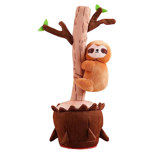 THINCAN Elektronische Plüschbaumtanzspielzeug Neuheit Gesang Stoffed Doll Mit Songs Rekord Repect Birthday Für Den Kindergarten THINCAN Elektronische Plüschbaumtanzspielzeug Neuheit Gesang Stoffed Doll Mit Songs Rekord Repect Birthday Für Den Kindergarten von THINCAN