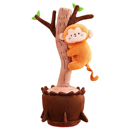 THINCAN Elektronische Plüschbaumtanzspielzeug Neuheit Gesang Stoffed Doll Mit Songs Rekord Repect Birthday Für Den Kindergarten THINCAN Elektronische Plüschbaumtanzspielzeug Neuheit Gesang Stoffed Doll Mit Songs Rekord Repect Birthday Für Den Kindergarten von THINCAN
