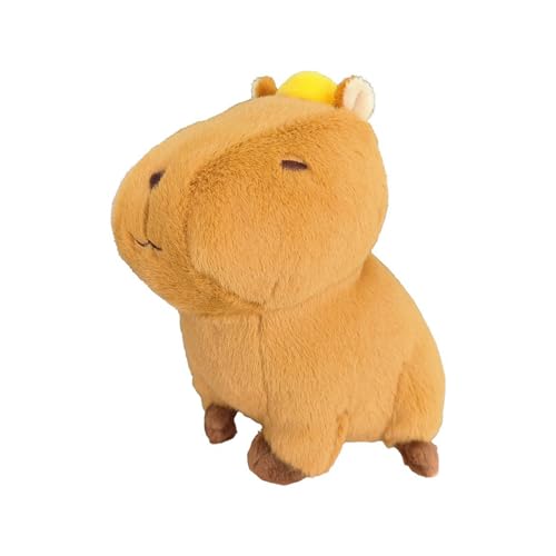 THINCAN Entzückende Plüschstudienfreunde Schlaf Begleiter Softgefüllte Spielzeug Spielzeug Für Kinder Lernen Motivation Geschenk Stofftiere Capybaras von THINCAN