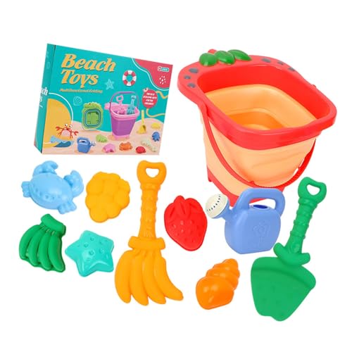 THINCAN Faltbares Sandeimer Sandwerkzeug Strandspielzeug Mit Schaufel Und Formen Für Kleinkind Beach Aktivität Reisen Sandbecher Spielzeug Kinder Cartoon THINCAN Faltbares Sandeimer Sandwerkzeug Strandspielzeug Mit Schaufel Und Formen Für Kleinkind Beach Aktivität Reisen Sandbecher Spielzeug Kinder Cartoon von THINCAN