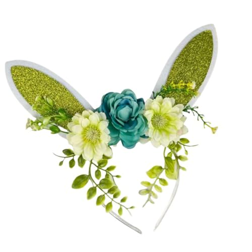 THINCAN Fantasy Schauspiel Kopfbedeckung Doppelplan Rolle Conies Hören Modifizierbares Halloween Weihnachts Ergänzung Leichtes Halloween Kostüm Kopfbedeck von THINCAN