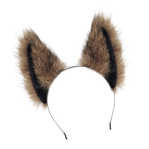 THINCAN Faux Pelze Wolf/Füchse/Katzen Ohrstirnband Cosplay Kopfbedeckung Pelzige Ohrstirnbänder Halloween Party Kostüm Geschenk Halloween Kostümzubehör THINCAN Faux Pelze Wolf/Füchse/Katzen Ohrstirnband Cosplay Kopfbedeckung Pelzige Ohrstirnbänder Halloween Party Kostüm Geschenk Halloween Kostümzubehör von THINCAN
