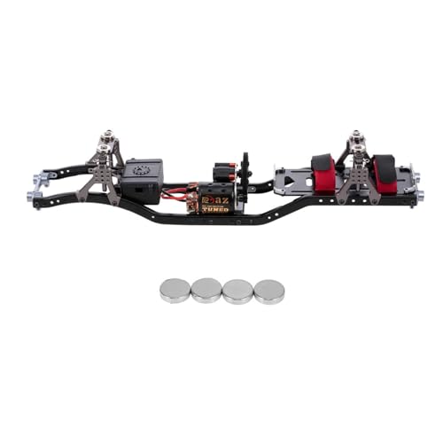 THINCAN Fernbedienungsauto Chassis Metall Railtrichrahmen Pull Stange Koppler Kompatibel Für SCX10 Klettern Crawler Teile THINCAN Fernbedienungsauto Chassis Metall Railtrichrahmen Pull Stange Koppler Kompatibel Für SCX10 Klettern Crawler Teile von THINCAN