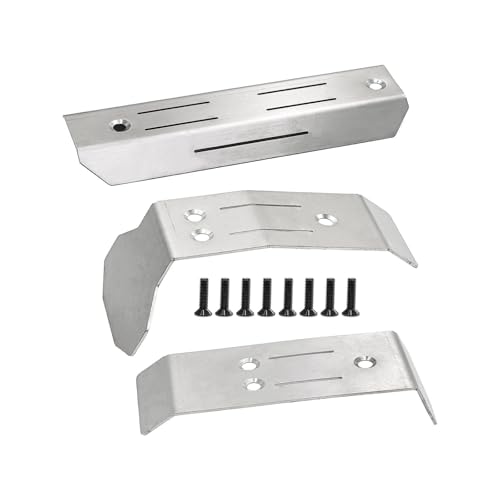 THINCAN Fernbedienungssteuer Skid Platten Chassis Modell Edelstahl Stahlwagenversorgungen Skid Guard Board Schutzabendbare Teile THINCAN Fernbedienungssteuer Skid Platten Chassis Modell Edelstahl Stahlwagenversorgungen Skid Guard Board Schutzabendbare Teile von THINCAN