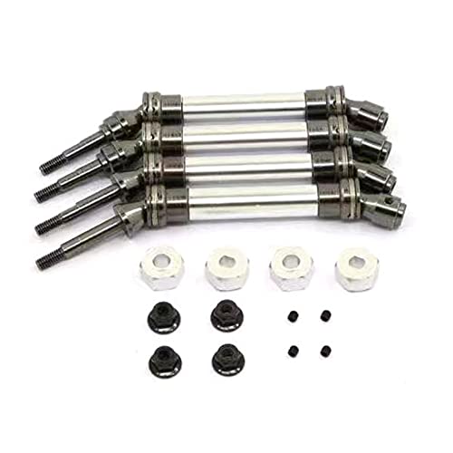 THINCAN Fernbedienungssteuerauto Modellauto Metallantriebswelle EIN Satz Von Autoteilen Metall Made Upgrade Werkzeuge von THINCAN