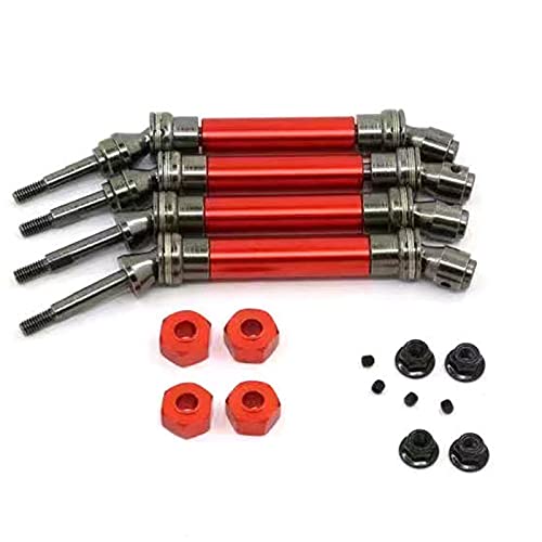 THINCAN Fernbedienungssteuerauto Modellauto Metallantriebswelle EIN Satz Von Autoteilen Metall Made Upgrade Werkzeuge von THINCAN