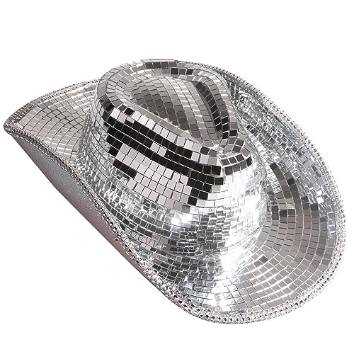THINCAN Flashing Cowboy Spiegelte Disco Für Musikfestivals Funkelnder Cowboyhut All THINCAN Flashing Cowboy Spiegelte Disco Für Musikfestivals Funkelnder Cowboyhut All von THINCAN