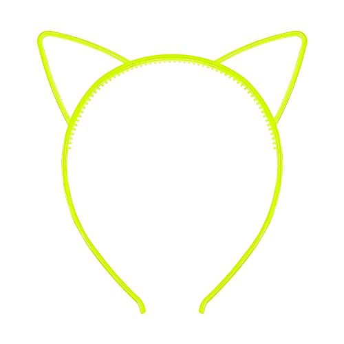 THINCAN Fluoreszierende Katzenohrform Stirnband Für Frauen Modische Leuchtende Haar Hoop Carnivals Party Haarband Für Frauen Cosplay THINCAN Fluoreszierende Katzenohrform Stirnband Für Frauen Modische Leuchtende Haar Hoop Carnivals Party Haarband Für Frauen Cosplay von THINCAN