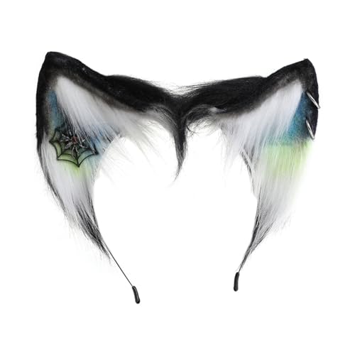 THINCAN Foxes Ohrs Cosplay Ohren Kopfbedecke Halloween Stirnband Kopfstück Kostümzubehör von THINCAN