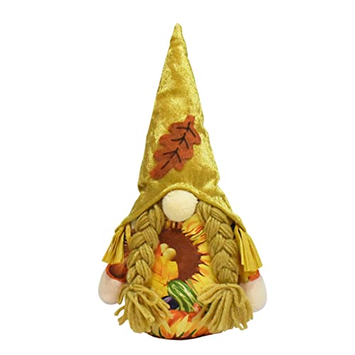 THINCAN Für Kreative Plüschspielzeug Gesichtsloser Figur Niedliche Thanksgiving Puppen Für Tabelle Schreibtisch Wohndekoration Geschenk von THINCAN