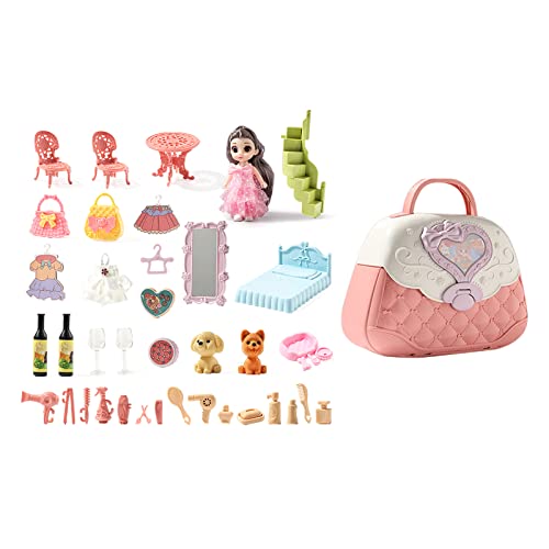 THINCAN Für Puppen Handtaschen Puppenzubehör Süßes Haus Miniaturen Villa Küche Schloss Spielzeug Mädchen Geburtstag Geschenk THINCAN Für Puppen Handtaschen Puppenzubehör Süßes Haus Miniaturen Villa Küche Schloss Spielzeug Mädchen Geburtstag Geschenk von THINCAN