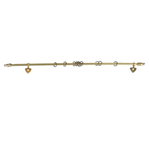 THINCAN Gold Miniatur Vorhangschiene Stange Für 1/12 Skala Puppenhaus Accessoires Realistische Miniaturmöbel Schlafzimmer Szene Decors Vorhangstange THINCAN Gold Miniatur Vorhangschiene Stange Für 1/12 Skala Puppenhaus Accessoires Realistische Miniaturmöbel Schlafzimmer Szene Decors Vorhangstange von THINCAN