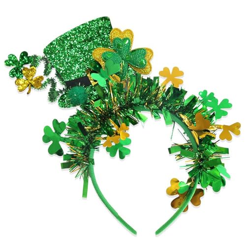 THINCAN Grüne Kleebehnen Stirnbänder Weich Bequemes Haar Reifen Bunte Festes Stirnbänder Für Themenbezogene Party Spaß THINCAN Grüne Kleebehnen Stirnbänder Weich Bequemes Haar Reifen Bunte Festes Stirnbänder Für Themenbezogene Party Spaß von THINCAN
