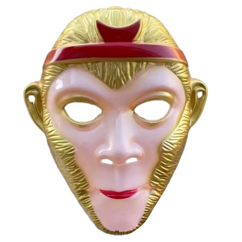 THINCAN Halloween Maske Kostümdekoration Wuklong Maske Für Erwachsene Kindergeburtstag Halloween Kostümdekoration Zubehör THINCAN Halloween Maske Kostümdekoration Wuklong Maske Für Erwachsene Kindergeburtstag Halloween Kostümdekoration Zubehör von THINCAN