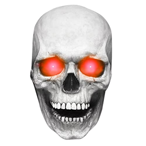 THINCAN Halloween Masquerade Voll Für Kopfschädelmaske/Helm Mit Beweglichen Kiefer Skelettschädel Horrormaske Erwachsene Cosplay Kostüme THINCAN Halloween Masquerade Voll Für Kopfschädelmaske/Helm Mit Beweglichen Kiefer Skelettschädel Horrormaske Erwachsene Cosplay Kostüme von THINCAN