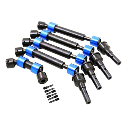 THINCAN Hartstahl CVD Vordere Hintere Antriebswelle Upgrade Zubehör Für 1/10 E 2.0 VXL 86086-4 Gipfel Car Car von THINCAN