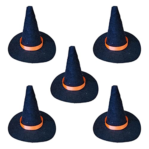THINCAN Hexenhüte Und Besen Kleine Hexenhüte Für Handwerk Dekorative Hexenhut Dekoration Handwerk Vorräte THINCAN Hexenhüte Und Besen Kleine Hexenhüte Für Handwerk Dekorative Hexenhut Dekoration Handwerk Vorräte von THINCAN