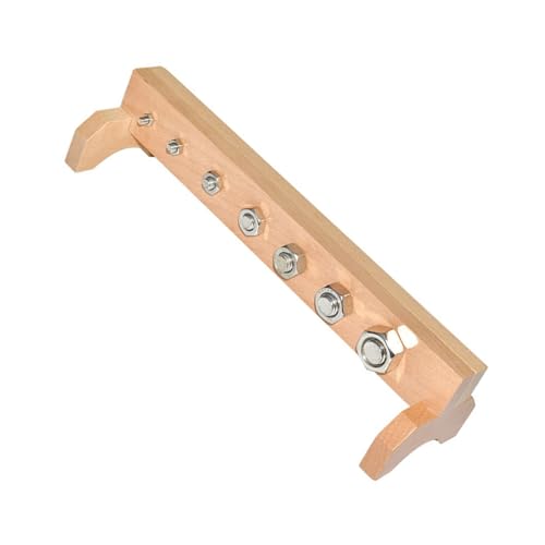 THINCAN Holzschraubenaktivitätsspielzeug Für Kinder Für Feinmotorische Fähigkeiten Reisefreundschaftsfreundliches Lernspiel Von 3+ Bildungsschraubendreher Spielzeugset THINCAN Holzschraubenaktivitätsspielzeug Für Kinder Für Feinmotorische Fähigkeiten Reisefreundschaftsfreundliches Lernspiel Von 3+ Bildungsschraubendreher Spielzeugset von THINCAN
