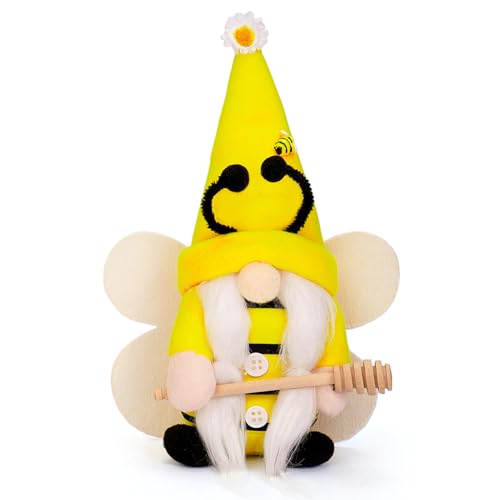 THINCAN Honigbienen Rudolph Doll Spielzeug Gesechte Gesichtsloser Puppen Kindergeburtstagsfeier Desktop Figur Ornamente von THINCAN